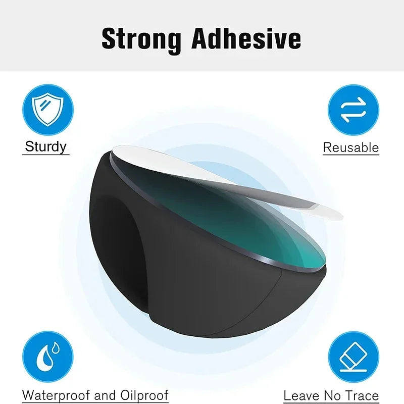 100-1PCS Desktop Wall Cable Clips Wire Management Self-Adhesive Cord Organizers Holder Clamp for USB Network Headphone Cables