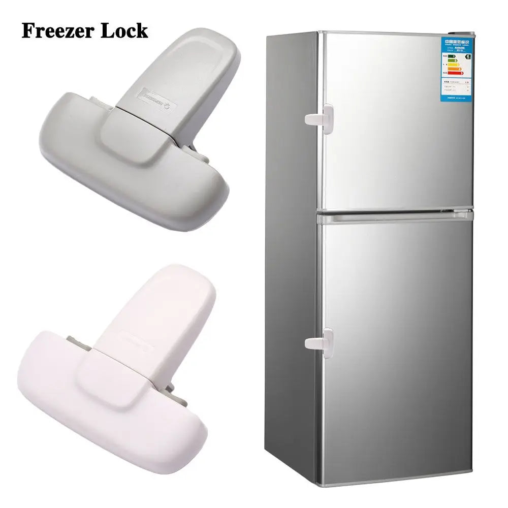 Toddler Kids Child Lock Protector Baby Safety Fridge Door Lock Freezer Lock Refrigerator Catch