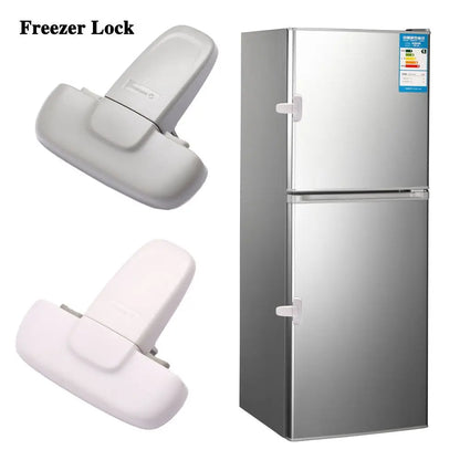 Toddler Kids Child Lock Protector Baby Safety Fridge Door Lock Freezer Lock Refrigerator Catch