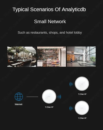 TP-Link Wi-Fi7 BE5100 Ceiling Access Point Range Wireless AP 5G Router Signal Booster POE  Wifi Booste Extender Long Range