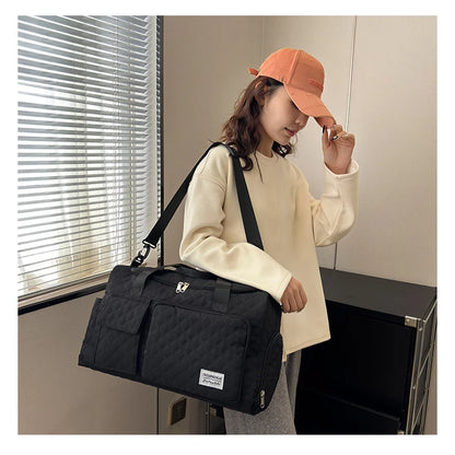 Fashion Travel Bag Handbags Large Capacity Carry On Luggage Bags Men Women Shoulder Outdoor Tote Waterproof Sport Gym Bag