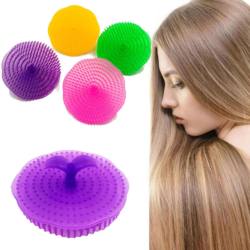 Massage Brush Shampoo Comb Shampoo Brush Shampoo Artifact Massage Comb Shampoo Brush Scalp Massage Brush Head Massager