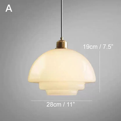 Nordic LED Glass Pendant Lamp Loft Home Decorativon Dinning Room Hanging Light Kitchen Island Bedrrom Bedside E27 Modern Fixture