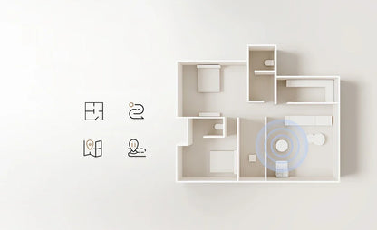 XIAOMI MIJIA H40 Self Robot Vacuum Cleaners Mop CN 6000PA Cyclone Suction Smart Home Sweeping High Speed Rotary Scrubbing