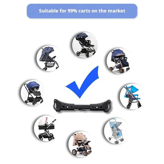 3pcs Stroller Connectors Adjustable, Free Combination Simple To Connect And Detach Stroller Accessories