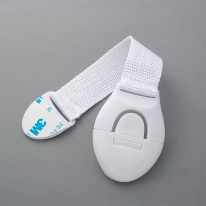 1/10pcs Child Safety Strap Locks No Drilling Cabinet Latches Adhesive Kids Proof for Cupboards Door Window Refrigerator