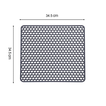 Sink Protectors for Kitchen Sink,Sink Mat,Grid Silicone Kitchen Sink Mat for Bottom of Stainless Steel Sink,Heat resistant mat