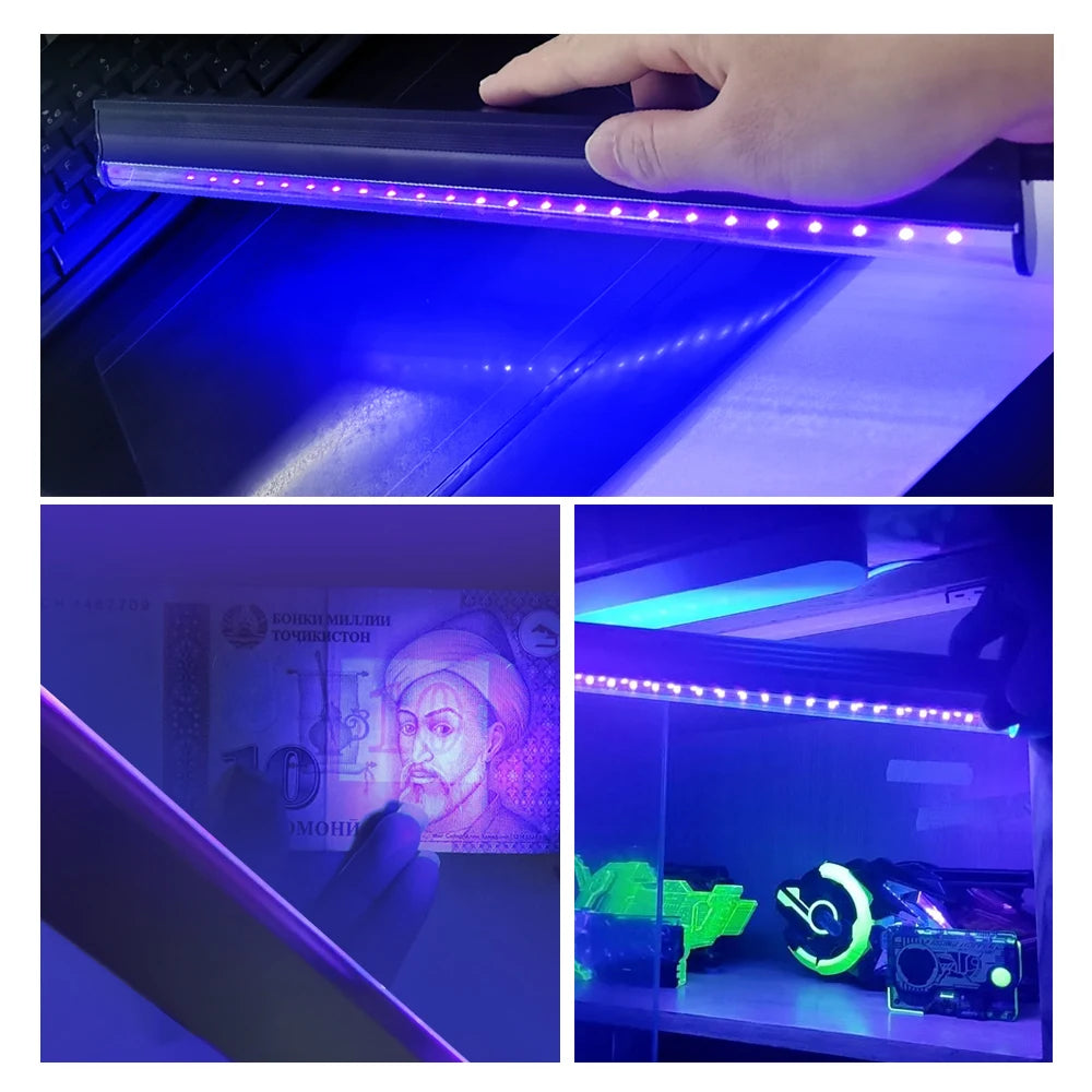 5V 395nm UV LED Tube Light For Black Light Bar Light Effect Party Light Stage Lighting DC5V USB Tube Light