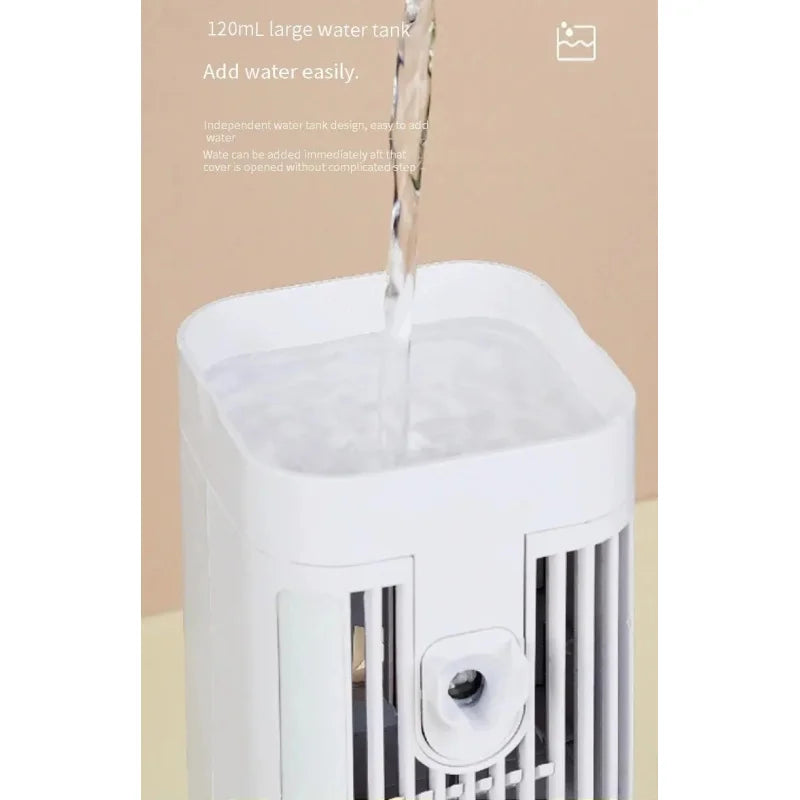Air Conditioning Fan Cooler Household Spray Refrigeration Small Air Conditioner Indoor Water Cooling Electric Fan