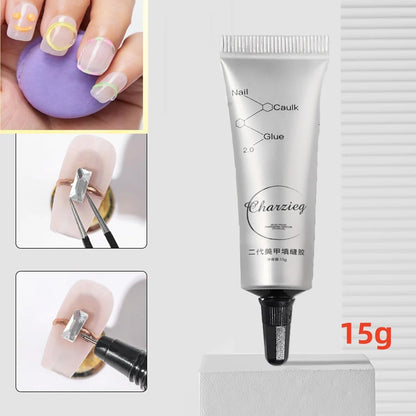 30/20/10pcs Fast-Dry Nail Glue Acrylic False Nail Tips Glue Gel For Fast Extension Super Bond Rhinestones False Nails Mini Glue