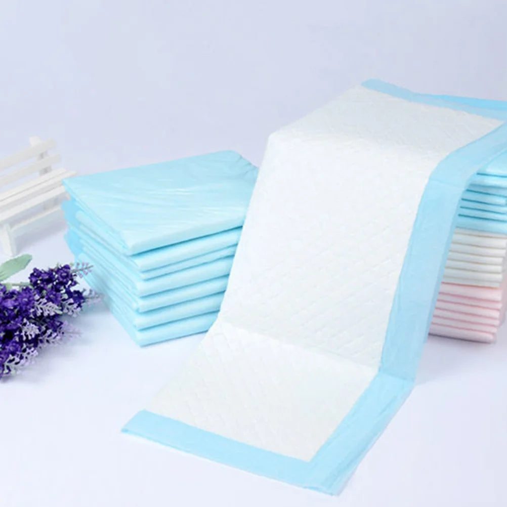 20 Pcs Disposable Changing Pads Urine Pad Breathable Sky Blue Non Woven 50x60cm Baby Newborn Diaper Pad Portable Mat