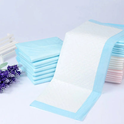 20 Pcs Disposable Changing Pads Urine Pad Breathable Sky Blue Non Woven 50x60cm Baby Newborn Diaper Pad Portable Mat