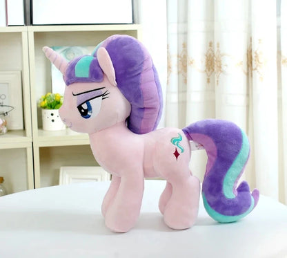 Cartoon Starlight Glimmer Horse Plush Doll Stuffed Toys 25-30CM