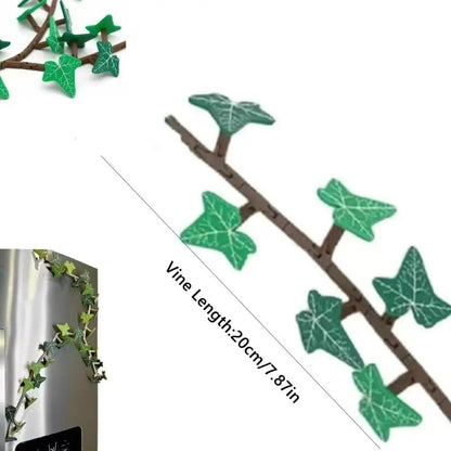 Funny Fridge Magnets English Ivy Fridge Magnet for Fake Ivy Grocery List Home Decor MagnetIvy 3D Printed Magnets for Fridge