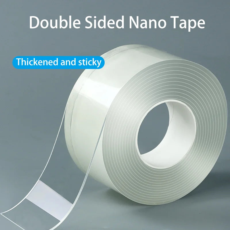 nano tape double sided  NanoTape Double-Sided Adhesive Tape  High Viscosity and Is Fixed On The Wall Without Leaving Traces