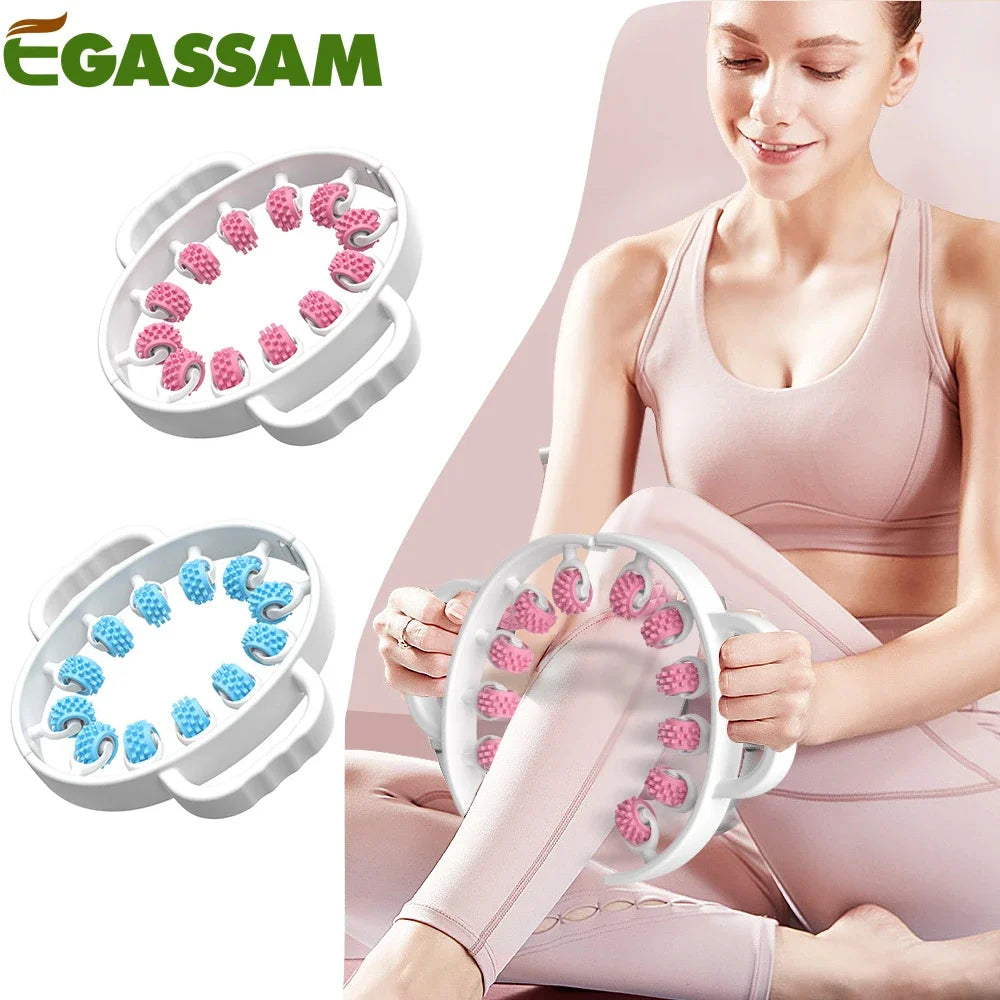 1PC Muscle Roller Leg Roller Massager, Cellulite Massager, Anti Cellulite Massager with Converging & Diverging Roller Technology
