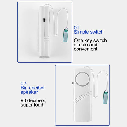 Water Leak Sensor Sound Alarm System Smart Home Automation Water Overflow Level Detector Residential Security Protection