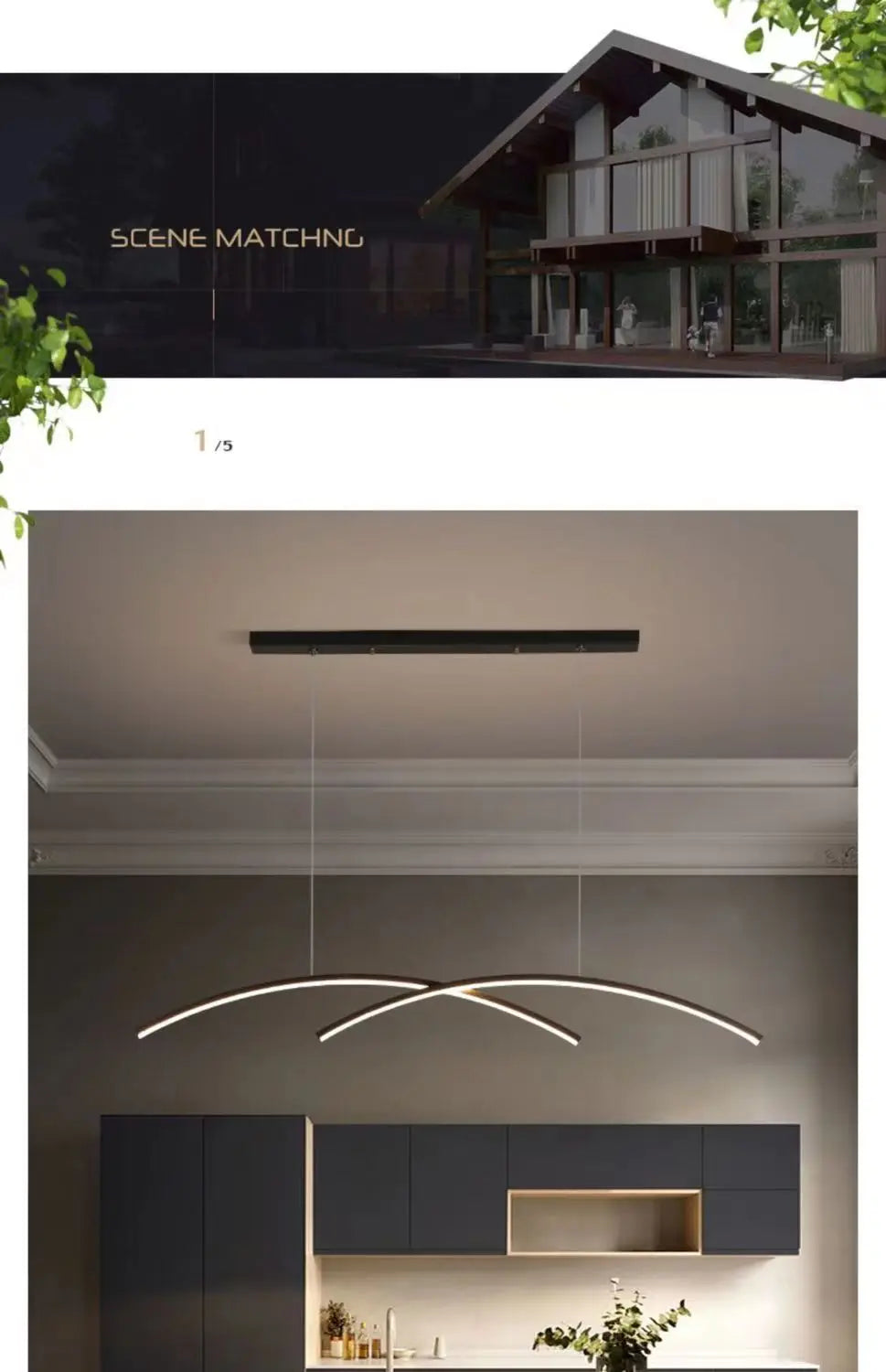 Modern Led Chandelier Light Ceiling Lamp Minimalist Nordic Living Room Dining Room Study Decorative Lamps