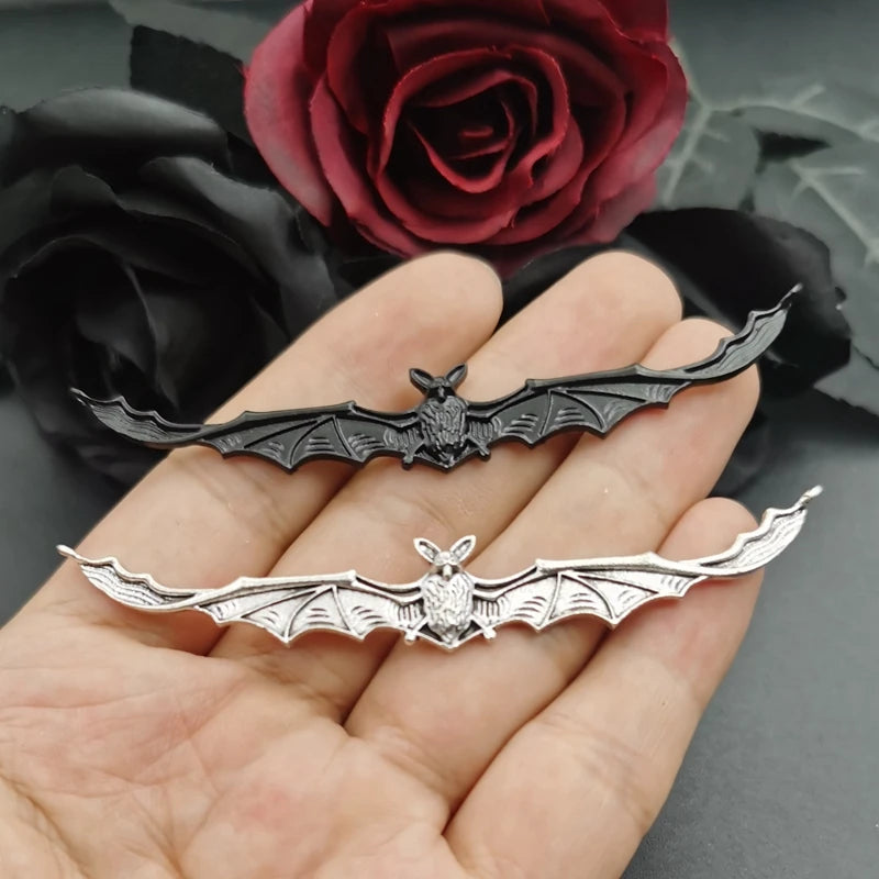 5 Pieces, Vampire Bat Pendant, Gothic Bat Pendant, Halloween Accessories, DIY Handmade Crafts Accessories