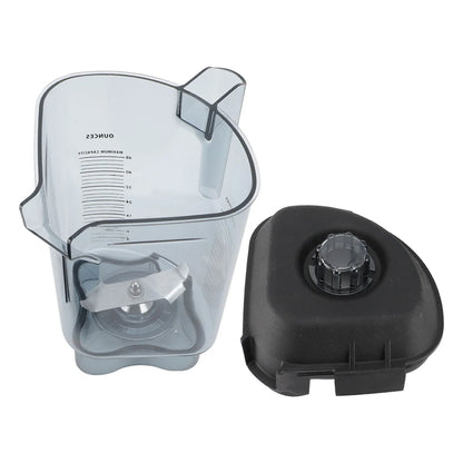 48oz Blender Pitcher PC Blender Container with Stainless Steel Blades Assembly for Touch and Go Blender