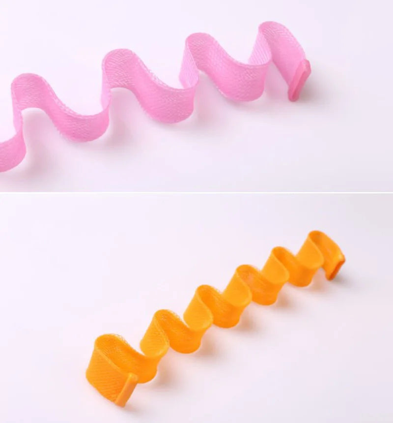 Heatless Hair Curler No Heat Silk Ribbon Hair Rollers Curls Headband Sleeping Soft Lazy Hair Curlers Foam Rod Curling Hair Tools