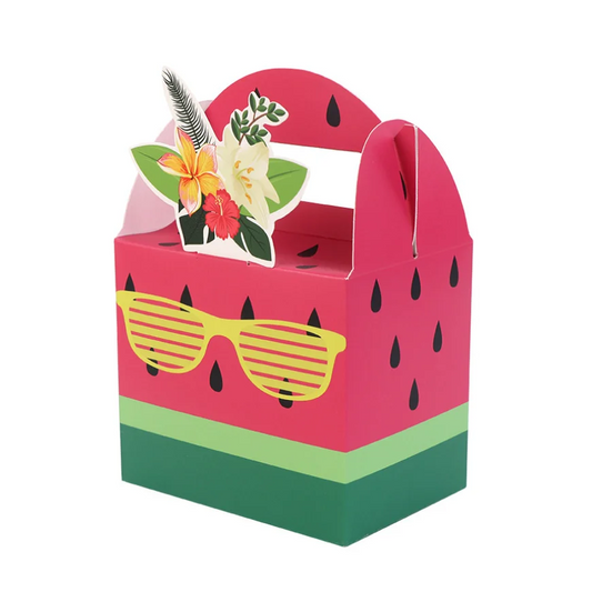 24PCS Watermelon Party Supplies Watermelon Party Favor Boxes One in a Melon Party Supplies One in a Melon Party Favor Boxes