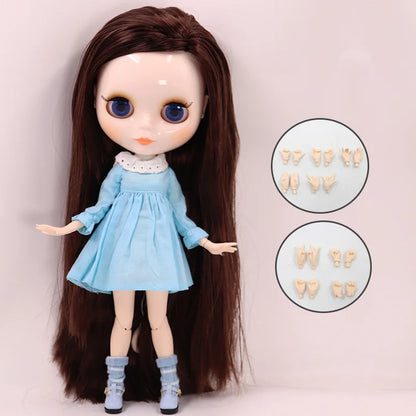 ICY DBS Blyth Doll Combo Clothes Shoes Hand Set Included Children Toy Gift 1/6 BJD Ob24 Anime Girl Azone M