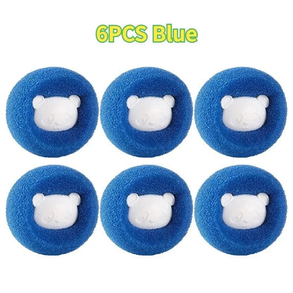 Washing Machine Lint Catcher Reusable Pet Hair Remover Ball Laundry Filter Wool Fur Collector Home Cleaning Essential