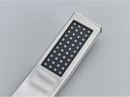 Brass Hand Held Shower Head Black Golden Handshower Head 100% Copper Head Faucet Accessory Single Function Shower Head