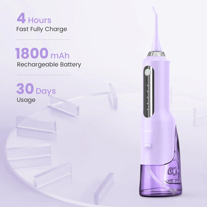 SEJOY Water Flosser for Teeth Irrigator Teeth Whitening Tool Portable Water Pick Personal Care Appliances Dental Teeth Cleaner