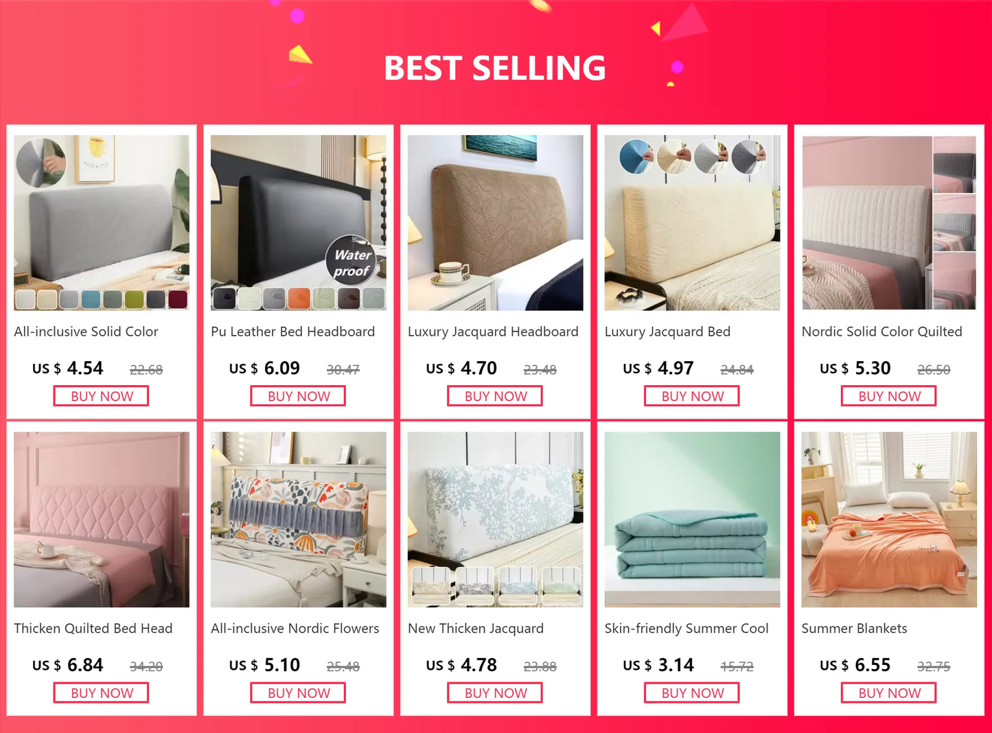 Headboard Bedhead Cover Dust Cover Double Bed Covers Durable Bed Back Protection Elastic All-inclusive Bedhead Cover Home Decor