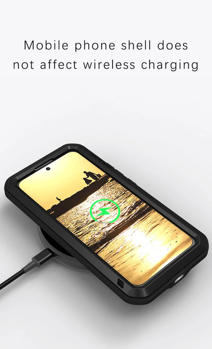 Love Mei Phone Case for Xiaomi 15 14 13 Pro 11 Silicone Military Grade Metal Protective Case Shock Proof Dust Proof Cover