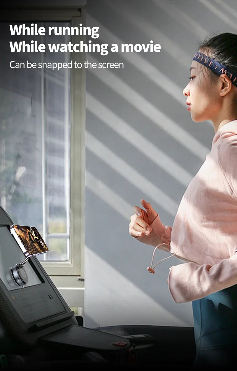 Magnetic Car Mount Strong Magnetic 360° Rotation Foldable Phone Holder For Cell Phone For iphone 14 15 16 Live Streaming K007