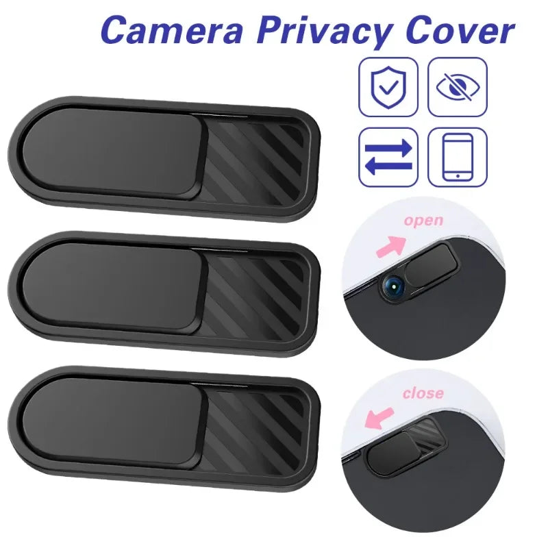 Webcam Cover Slide for Laptop MacBook Pro PC Tablet IPad IPhone Anti-Spy Privacy Shutter Sticker Camera Blocker Ultra Thin Caps