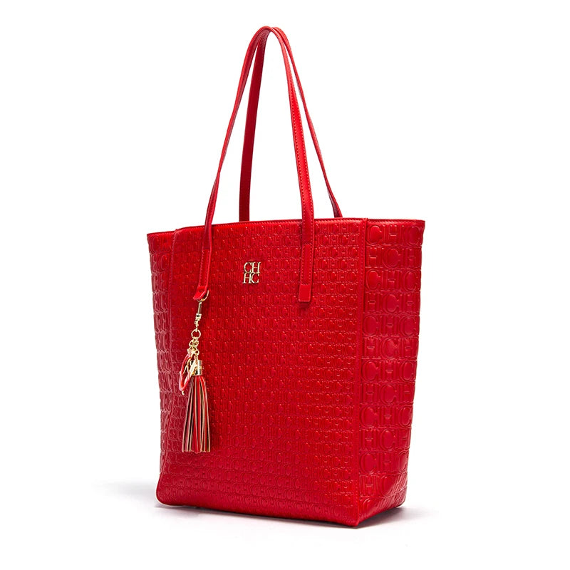 Party Party Party Large Capacity PU Material Women's Handbag Fashion Classic Retro Women's New Handbag