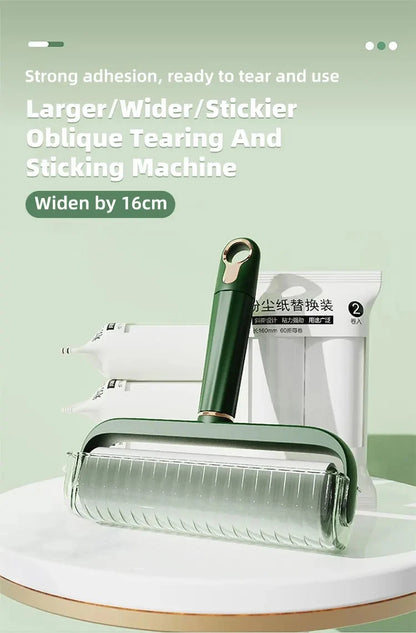 New Wider 24cm Sticky Lint Roller for Pet Hair Portable Pet Lint Remover for Clothes Furniture Carpet Dog & Cat Hair Removal