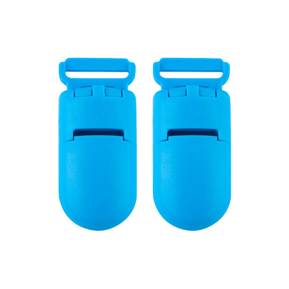 10Pcs/Lot Plastic Clasp Colorful Solid Clip Chain Making For Jewelry Handmade Crafts Making Accessories