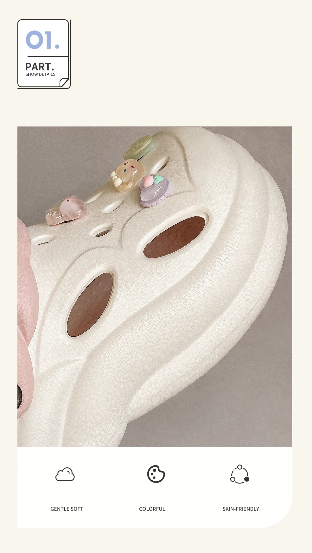 Women Thick Bottom Hole Shoes Summer Beach Platform Sandals Fashion Comfortable Indoor Outdoor Slippers