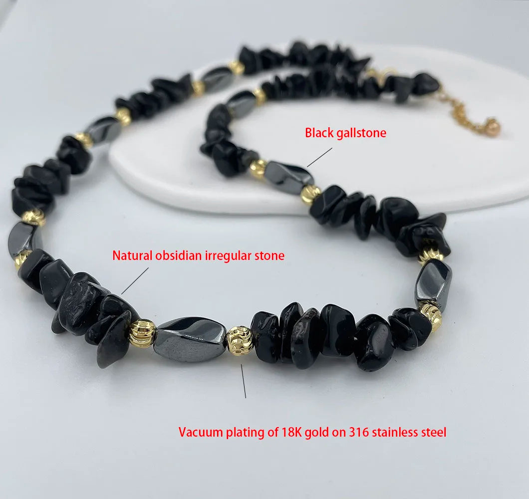 Unique design Pearl women's handmade pink colorful irregular gravel face necklace popular gift banquet party trendy charm.