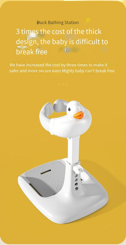 Baby standing bath device Adjustable folding children's bath tub wash butt bath stand