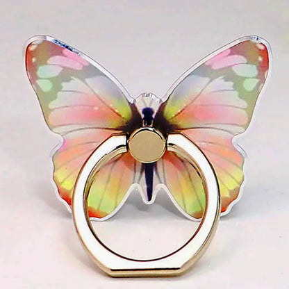 Luxury Universal Beautiful Butterfly Mobile Phone Handle Holder Suitable Mobile Phone Ring Holder Mobile Phone Holder Socket