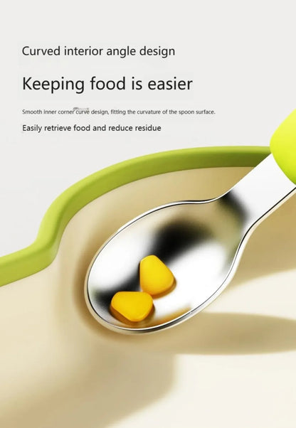 Baby Silicone Dining Plate with Baby Feeding Toddler Training Tableware Straw Cute Cat Claw Child Dishes Kids Plate Dishes Bowl