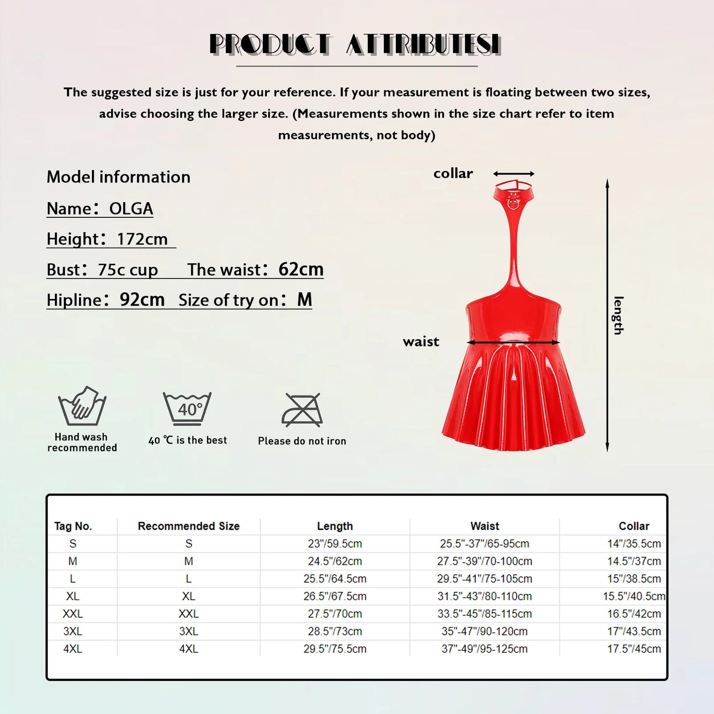 Womens Patent Leather Halter Latex Dress Wet Look Bare Breast Exposing Patent Leather Open Chest Halter Ruffled Latex Dresses