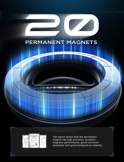 LISEN for MagSafe Car Mount 360° Rotation Magnetic Phone Holder for Car for IPhone 15 14 13 12 Pro Max Plus Mini MagSafe Cases