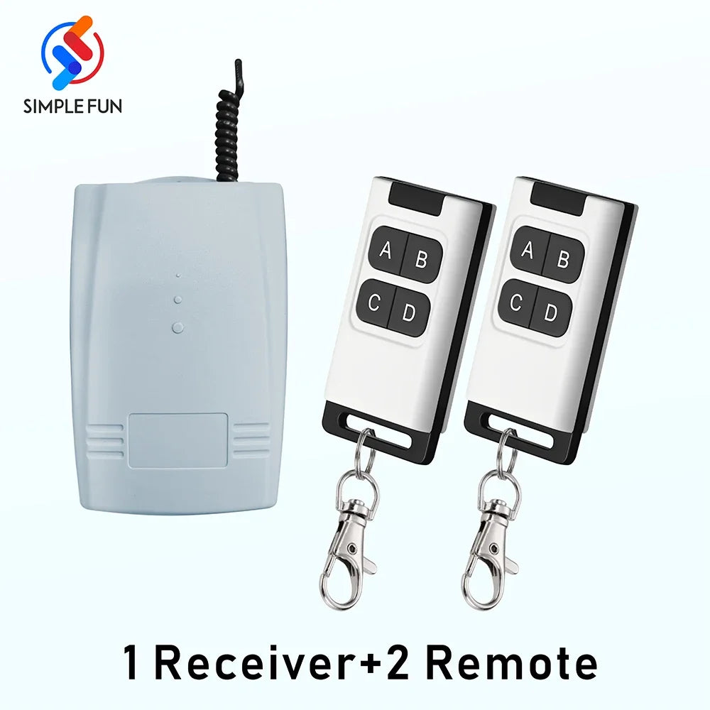 WiFi RF Smart Garage Sliding Door Opener Wireless Remote Control Switch AC DC 12V 24V Receiver Working with Rolling Code Tuya