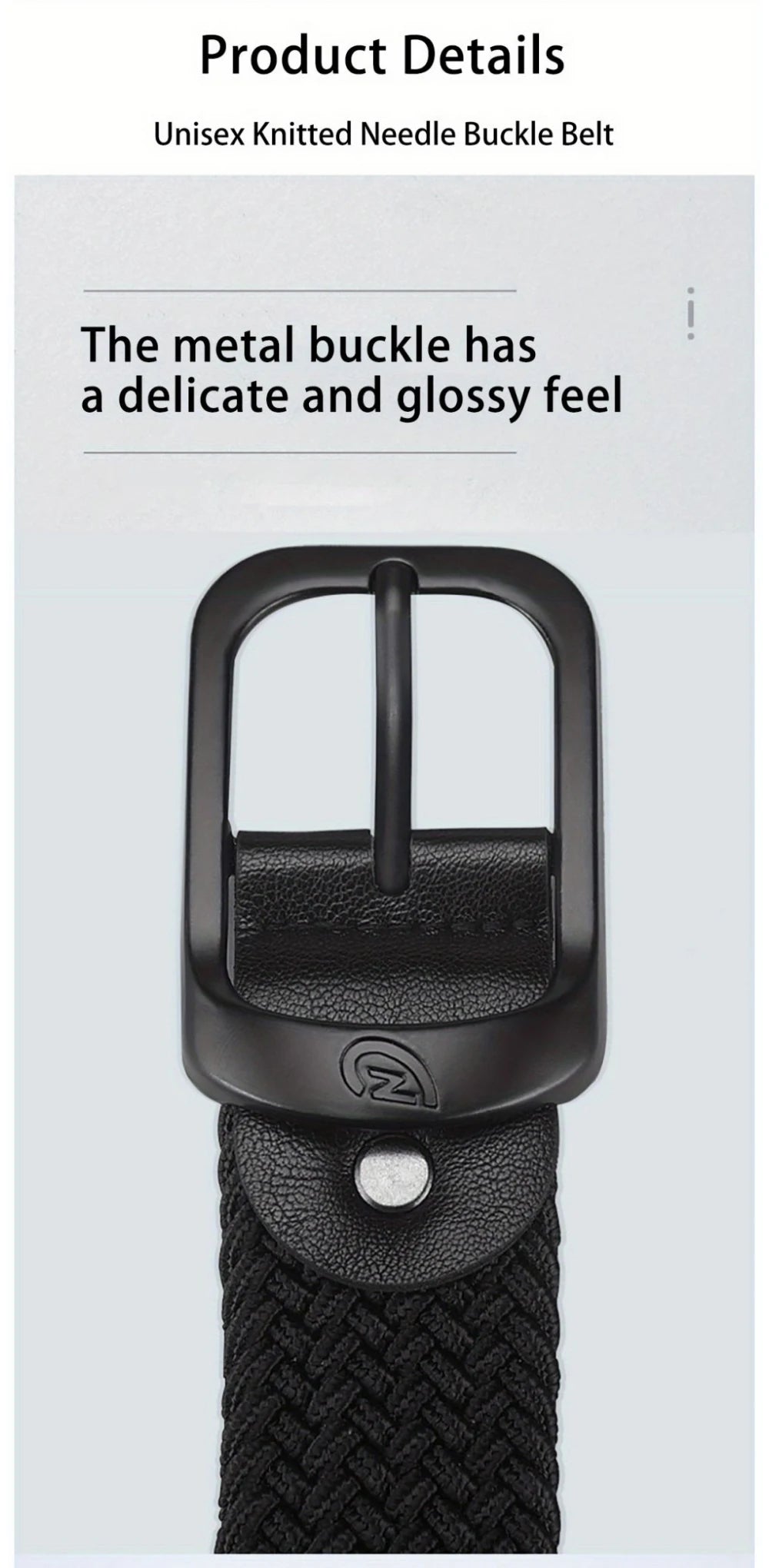 Men's Belt Casual Woven Elastic Belt Outdoor Sports Women's Belt No Need for Punching Climbing Work Belt For Men Women Fashion