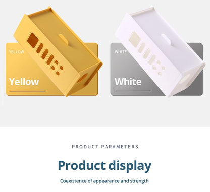 Cable Storage Box Multifunctional Power Board Wire Management Socket Wire Case Home Room Safety Network Line Storage Bin
