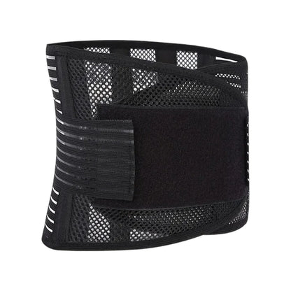 Back Brace Breathable Lumbar Support Belt Adjustable Straps Back Belt Lower Back Waist Brace for Men Women Lower Back Relief