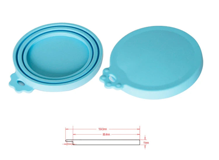 Silicone Stretch lids Canning lids Reusable Sealed Against moisture Pet Canning Fresh-keeping lid Kitchen tools accessories T021