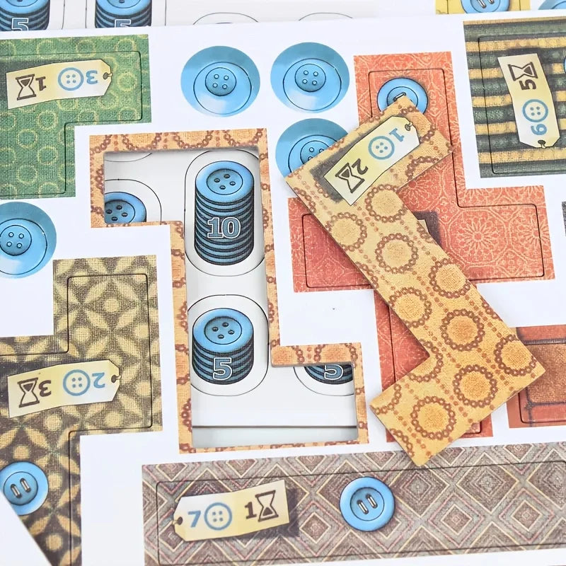 Grid Battle Board Game Card Battle Strategy Game 2-Player European And American Board Game Chess Desktop Paper Board Game